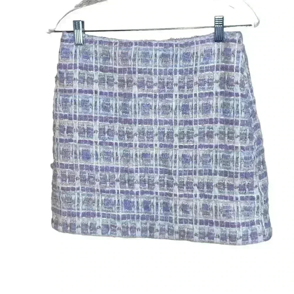 House of Harlow 1960 tweed mini skirt lined size 6